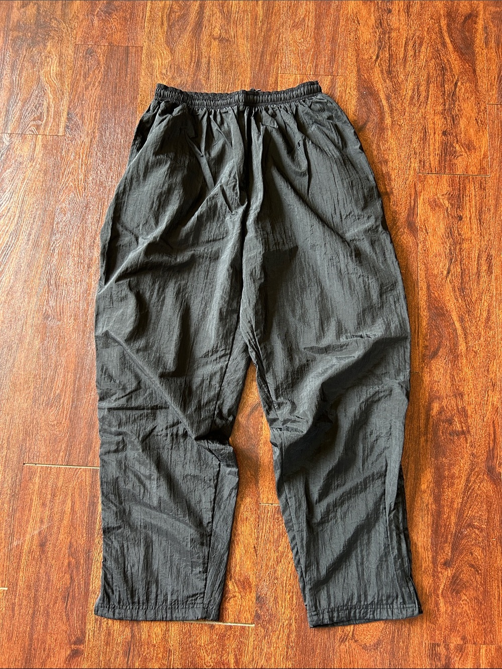 Vintage Champion Men's Black track Relaxed Pants